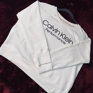 Calvin Klein Performance white crew neck size L